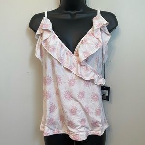 NWT Nanette Lapore Floral Tank Top